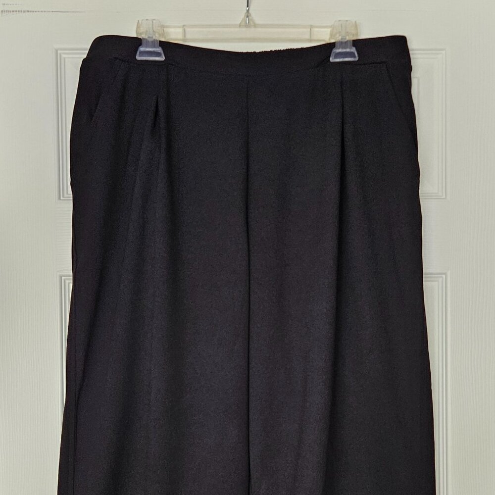 Jessica London Black Pull On Capri Pants Women’s 18/20 Plus Career